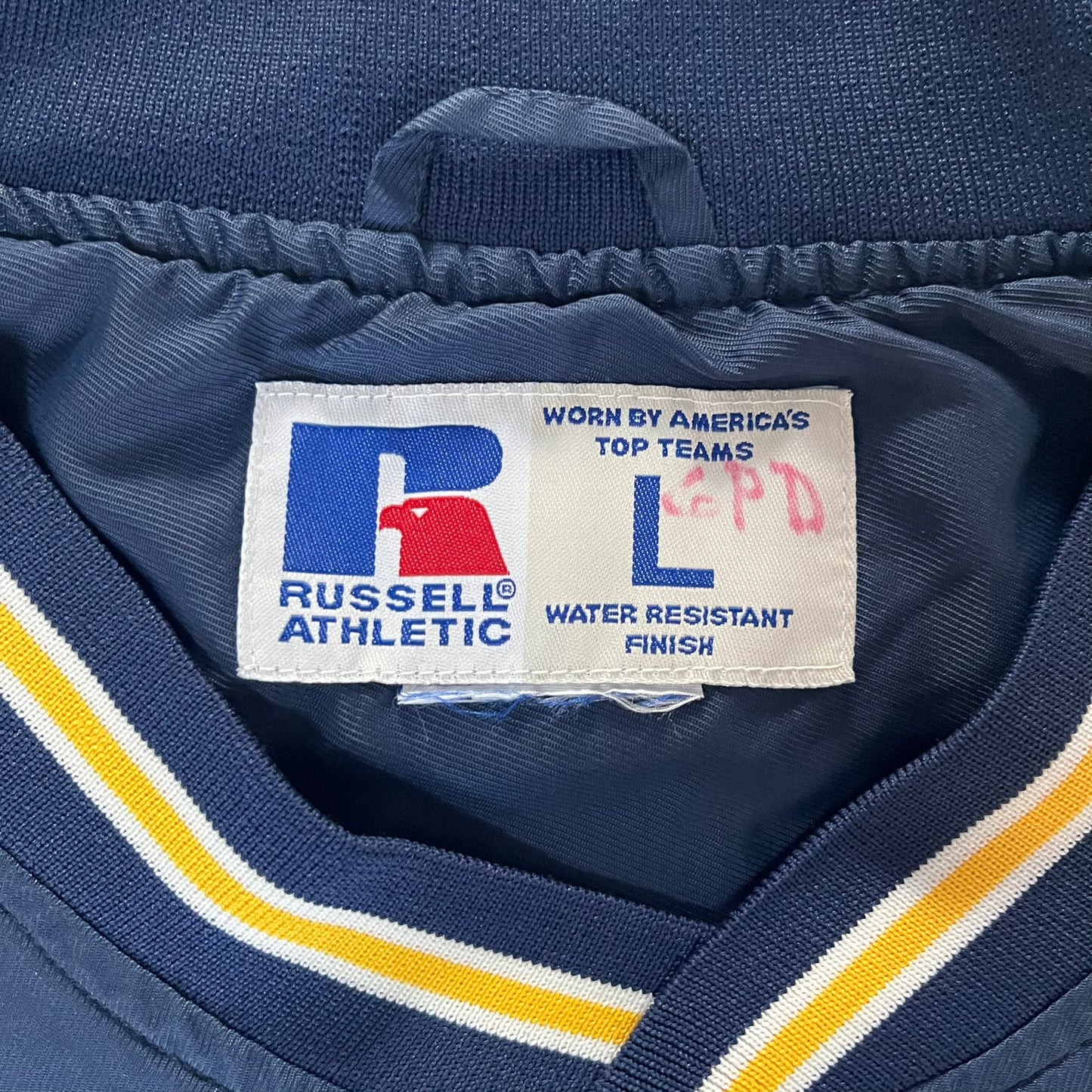russell athletic leyden eagles windbreaker