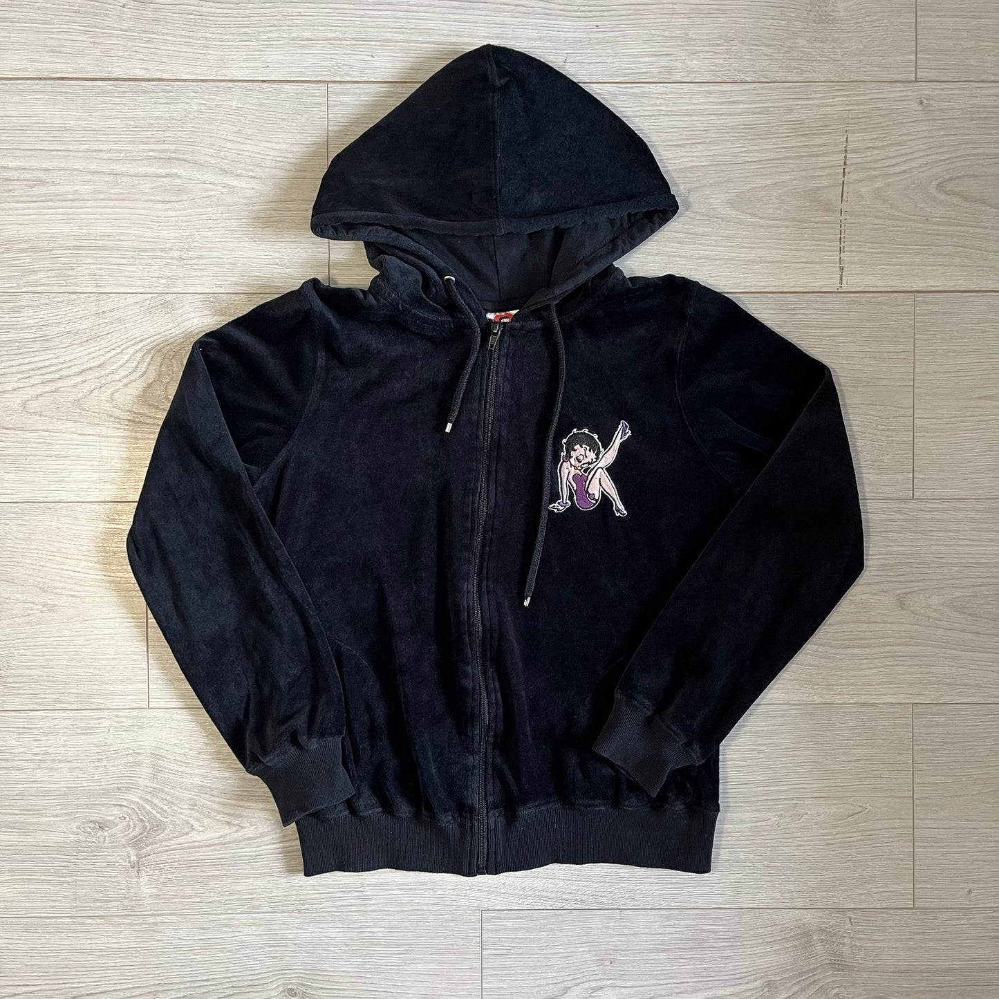 betty boop velour hoodie