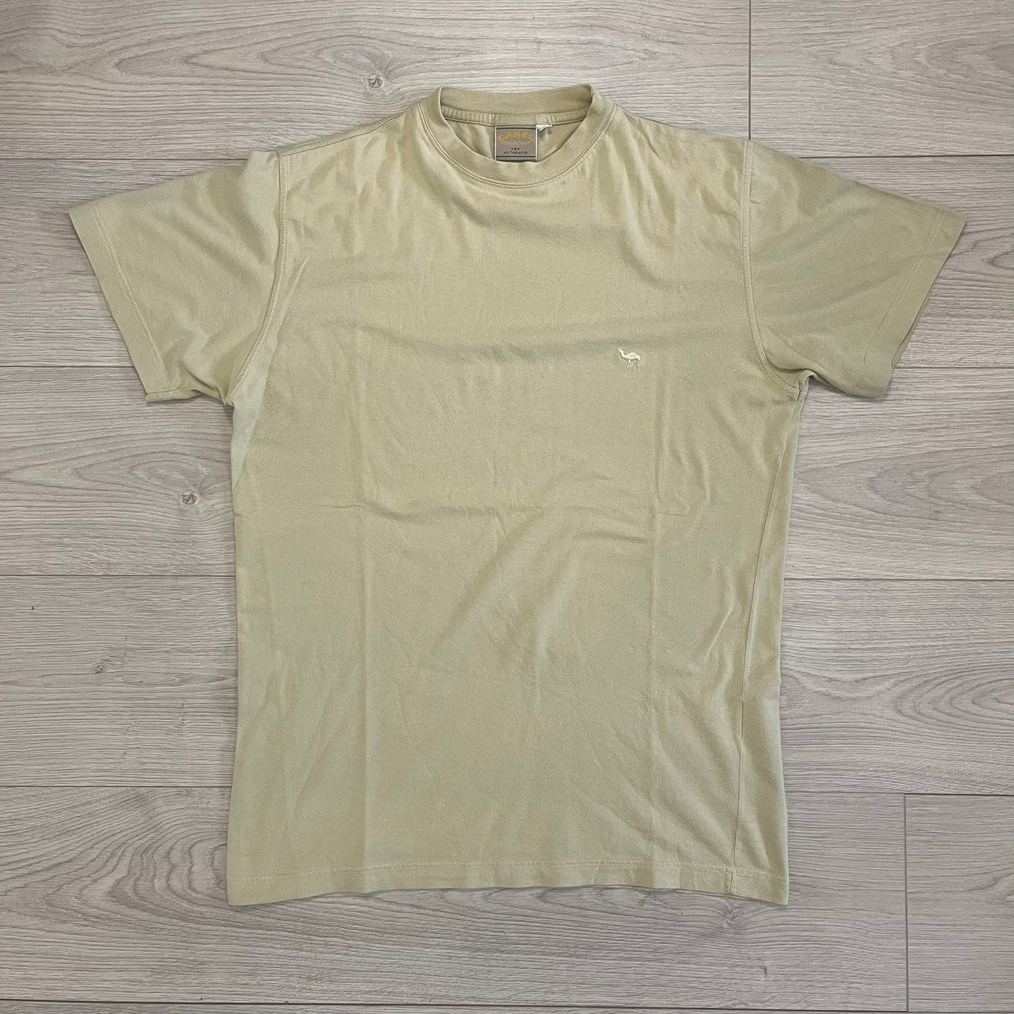 camel embroidery tee