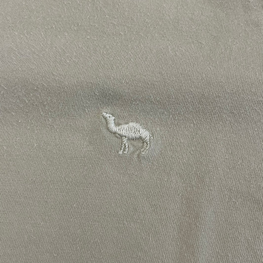 camel embroidery tee