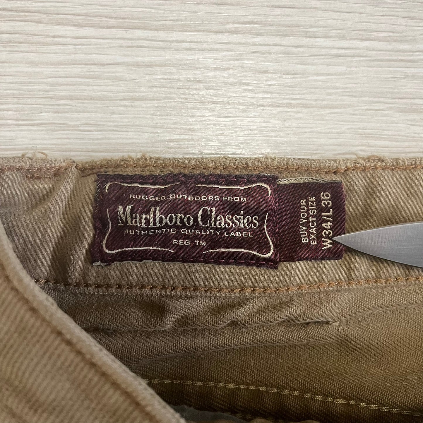 marlboro classics brown jeans