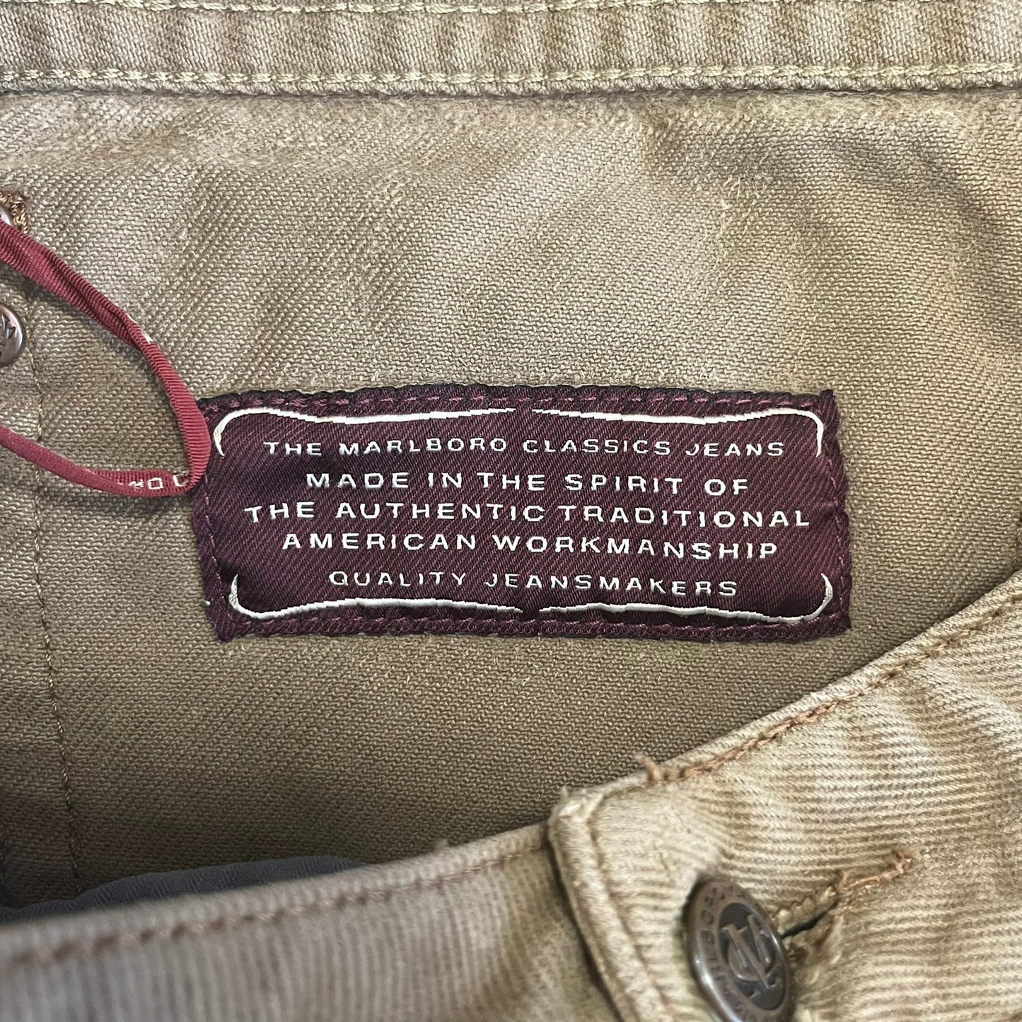 marlboro classics brown jeans