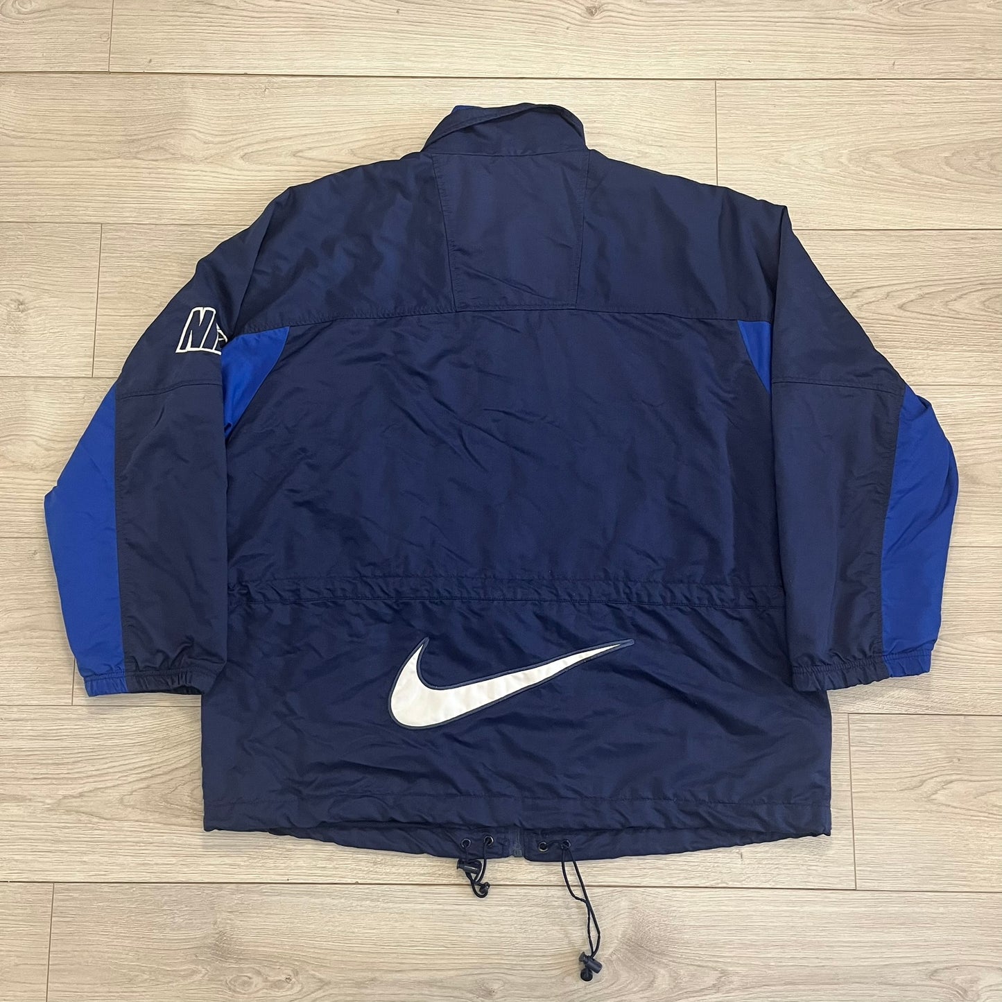nike 90's big swoosh windbreaker jacket