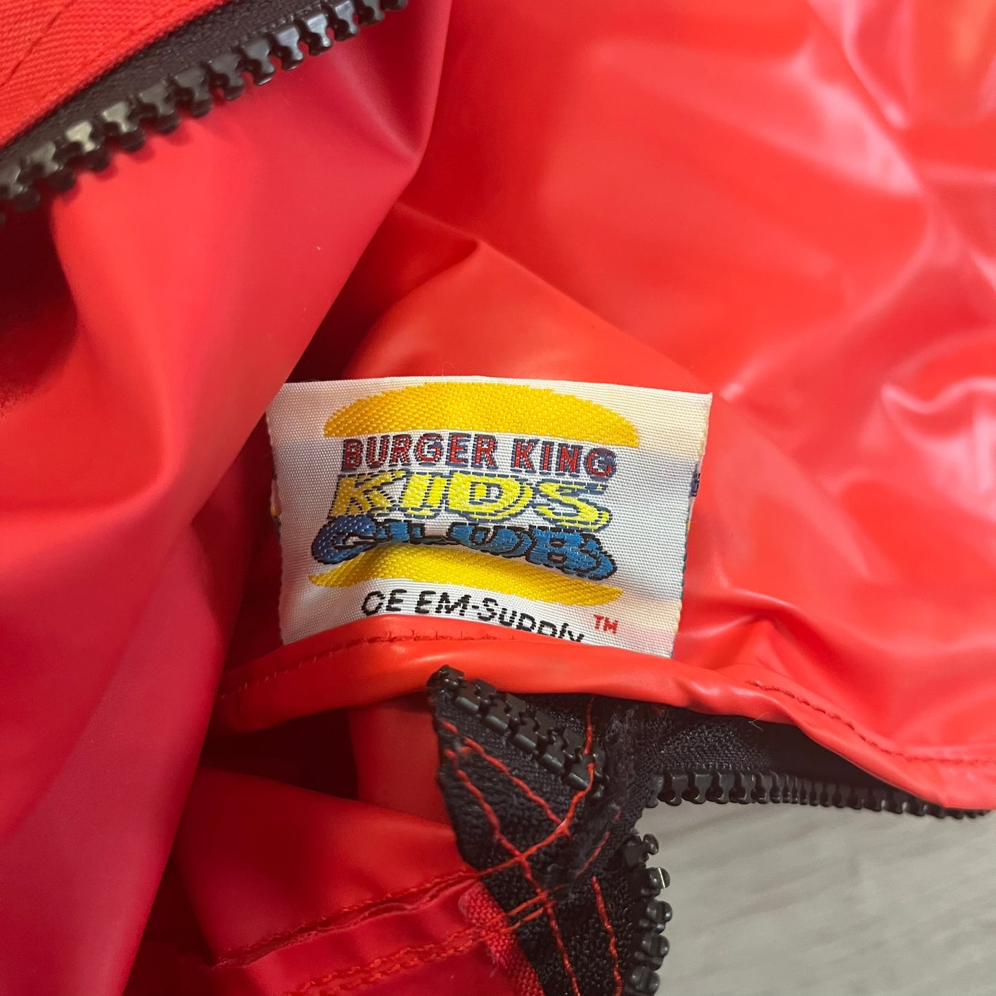 ernie burger king backpack