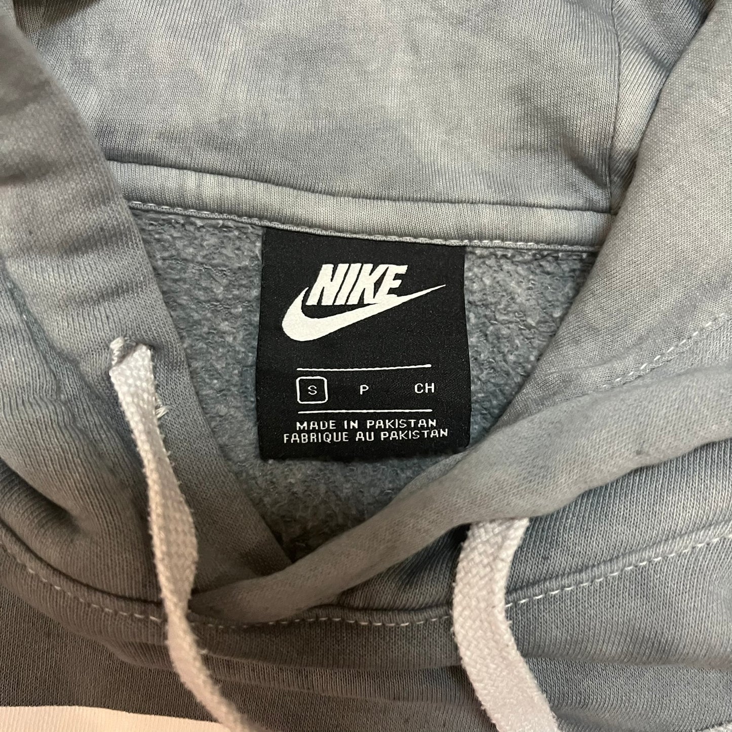 nike dyed gray hoodie