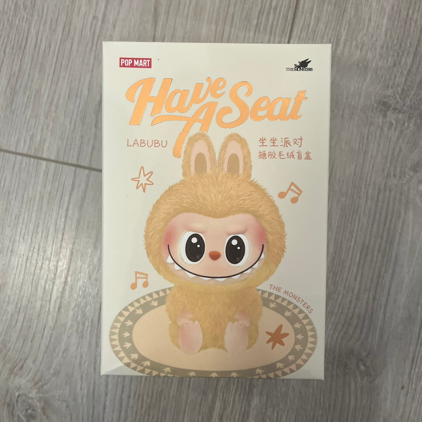 pop mart labubu the monsters have a seat vinyl plush (blindbox)