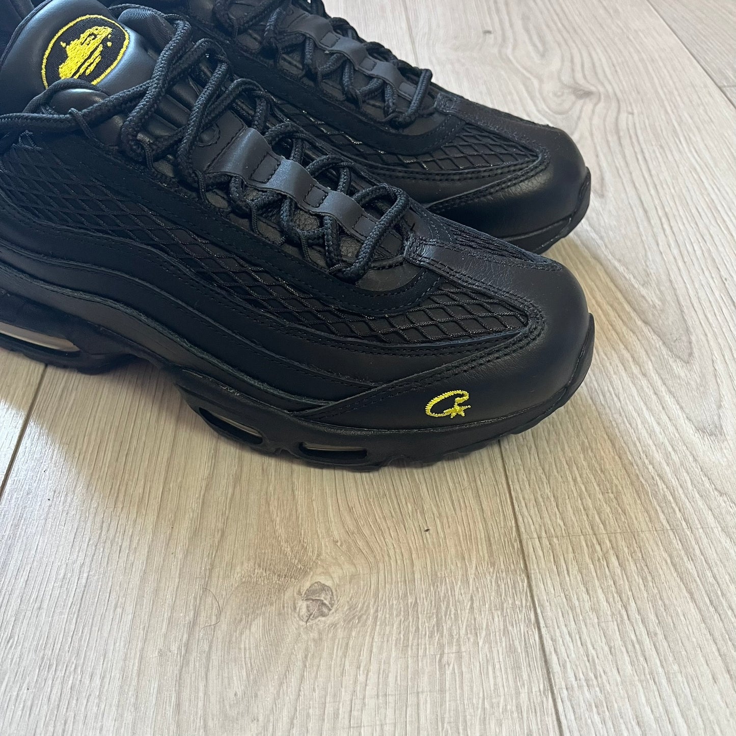 nike air max 95 corteiz honey black