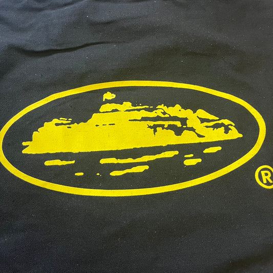 corteiz tote bag yellow