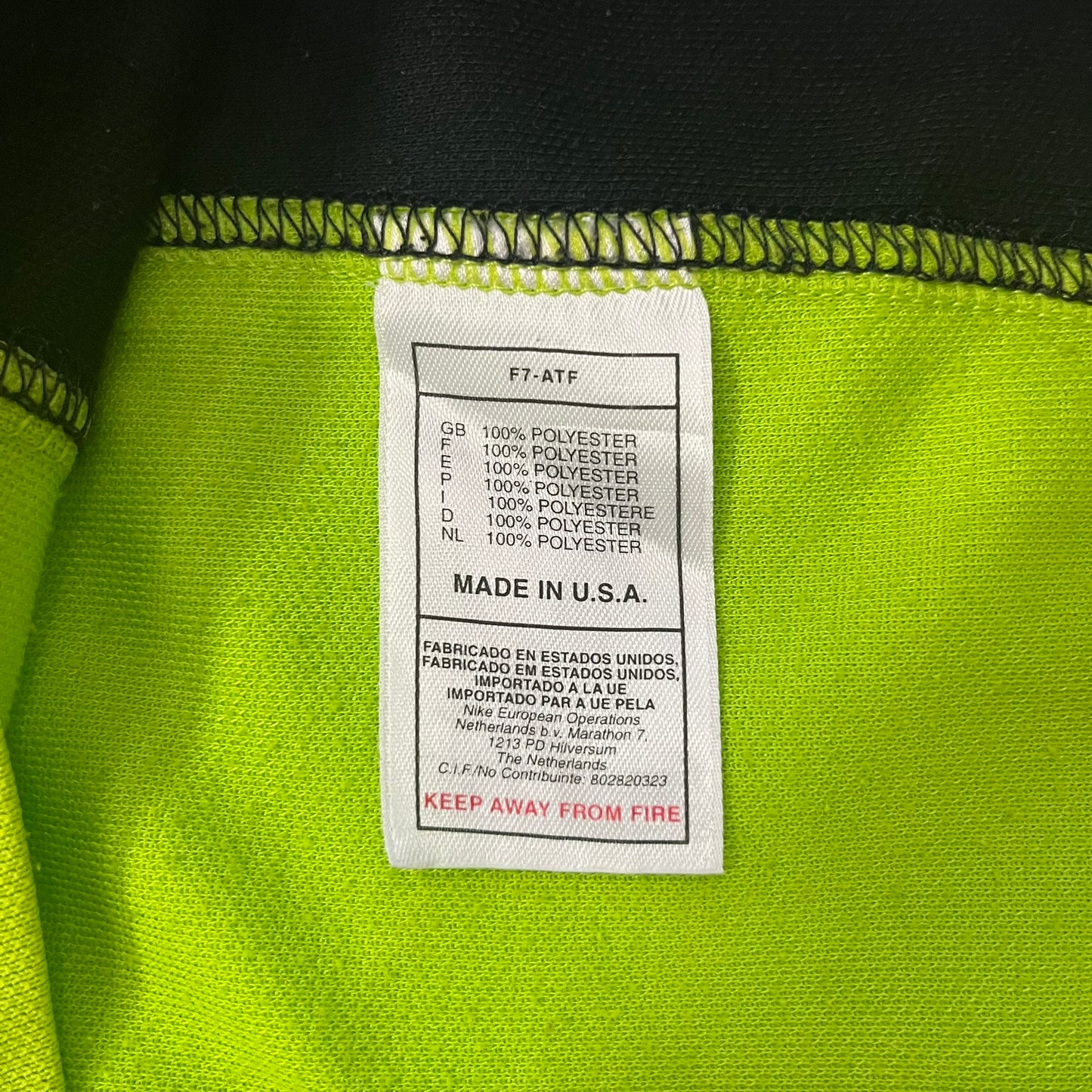 nike acg vintage cycling jersey shirt