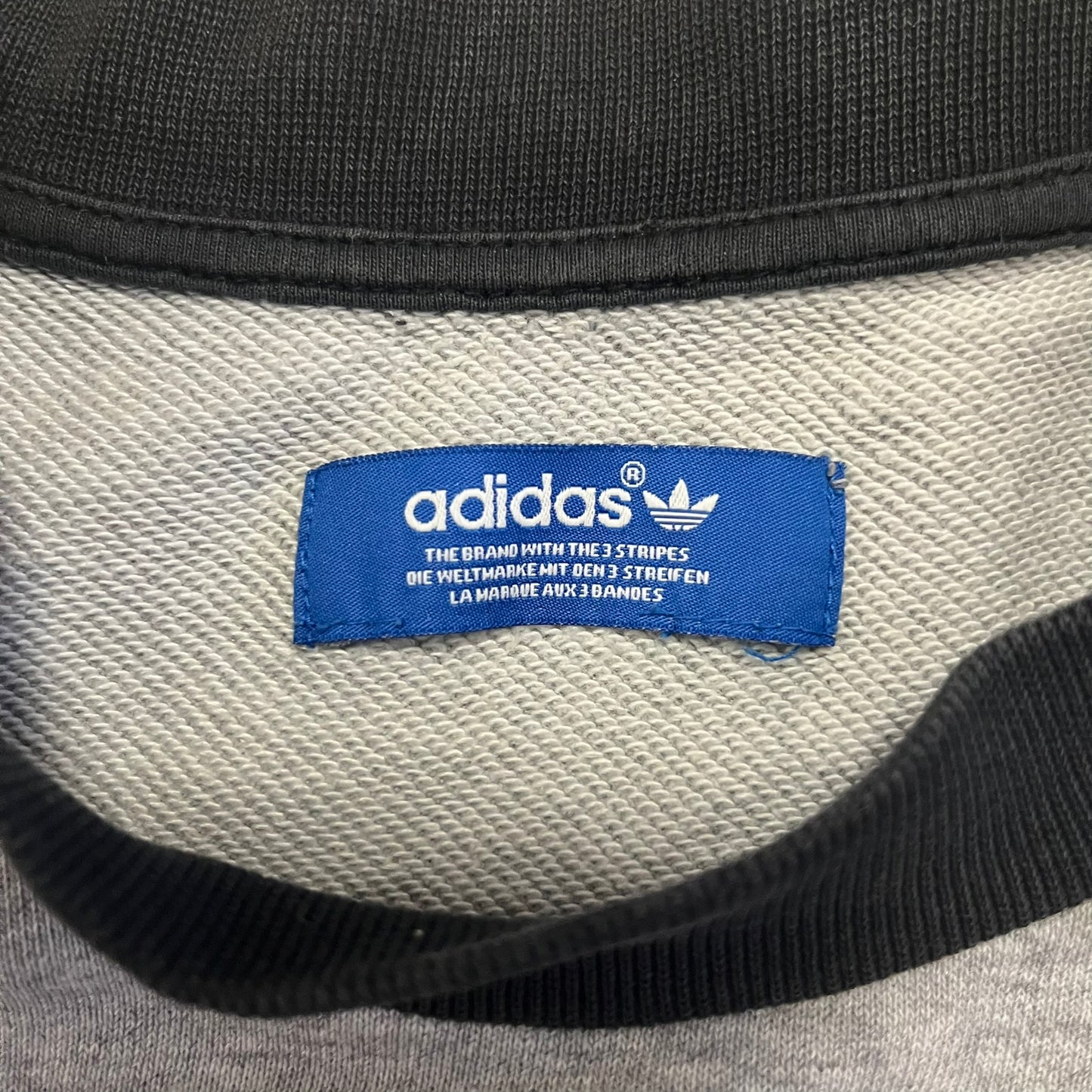 adidas small logo crewneck