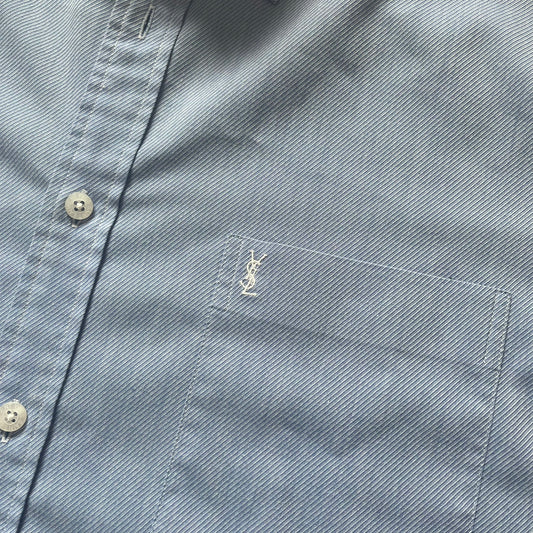 yves saint laurent button up shirt