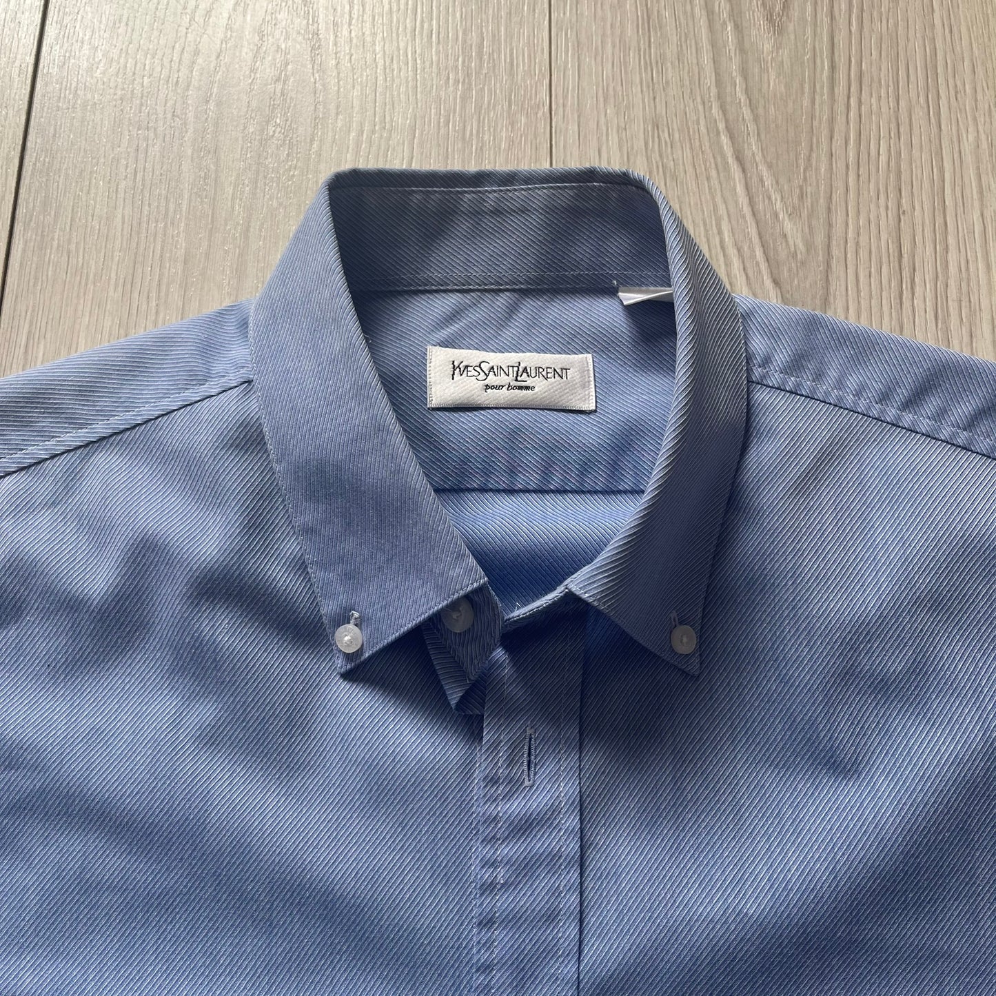 yves saint laurent button up shirt