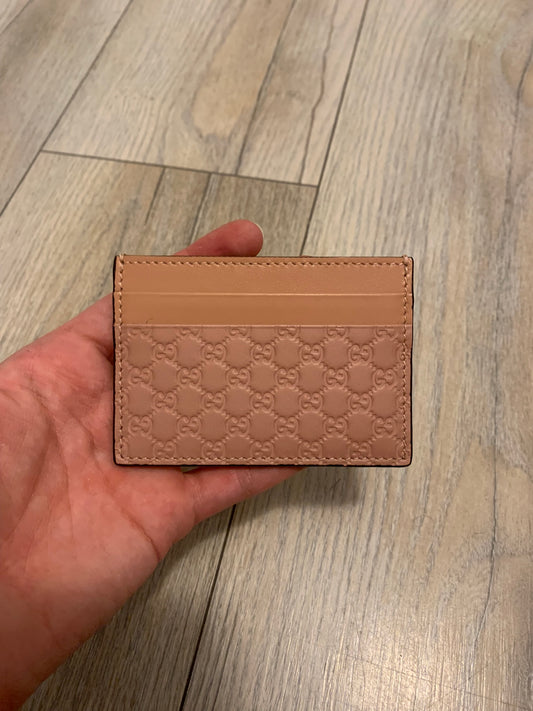 gucci microguccissima cardholder