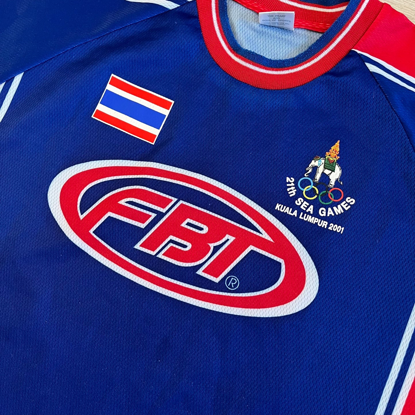 fbt thailand 2001 sea games tee