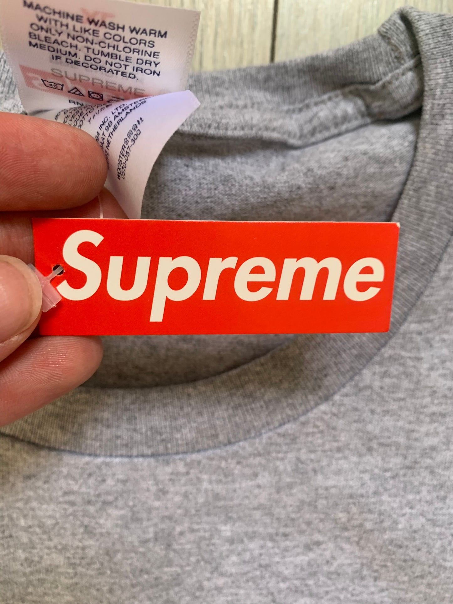 supreme futura box logo tee