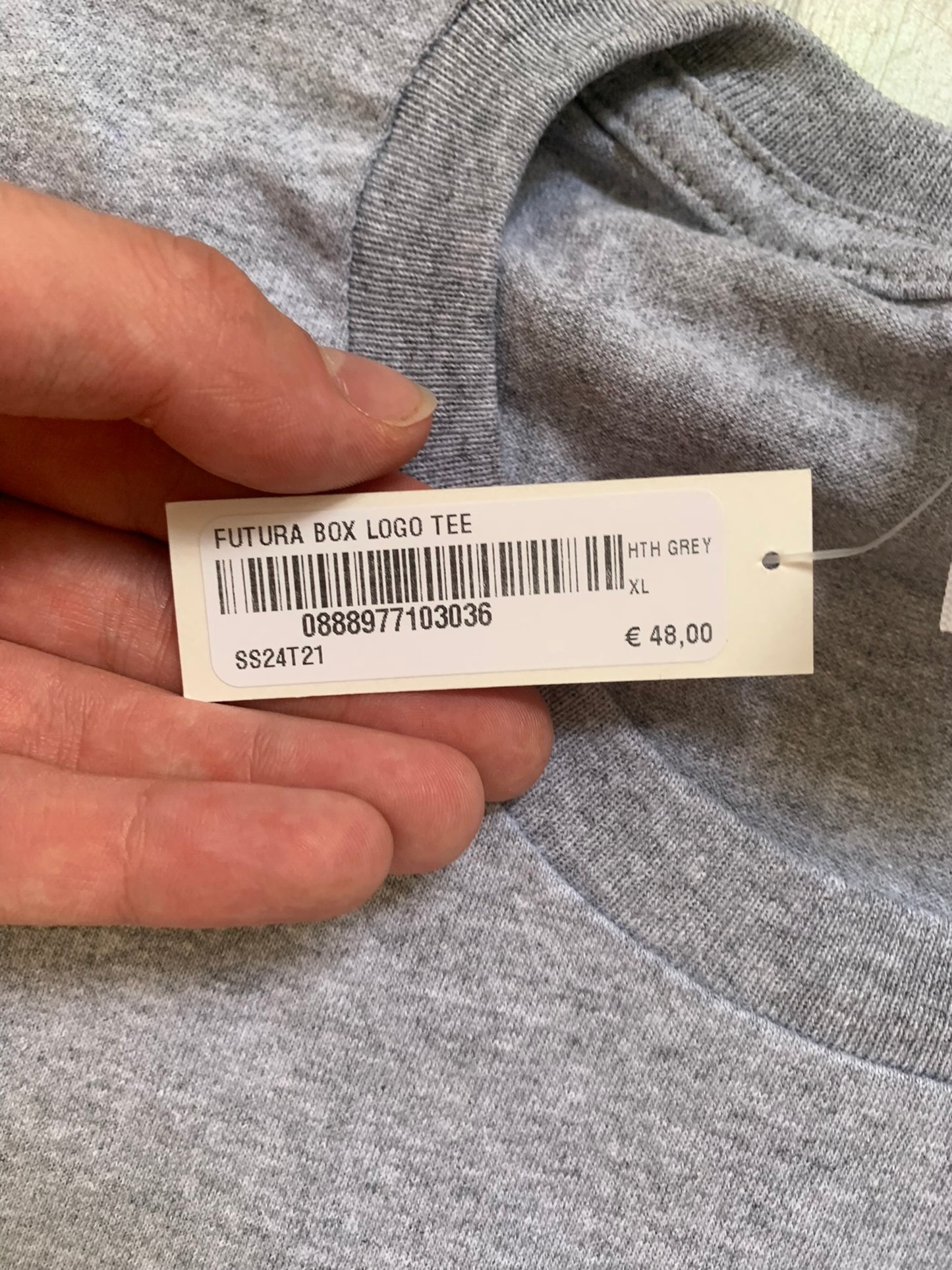 supreme futura box logo tee