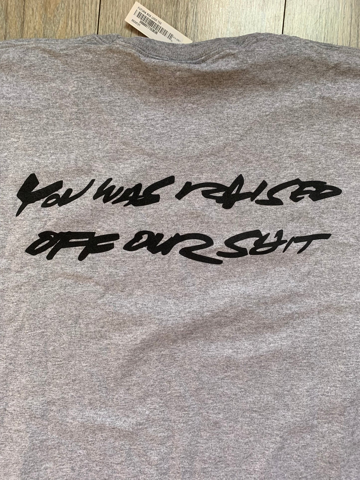 supreme futura box logo tee