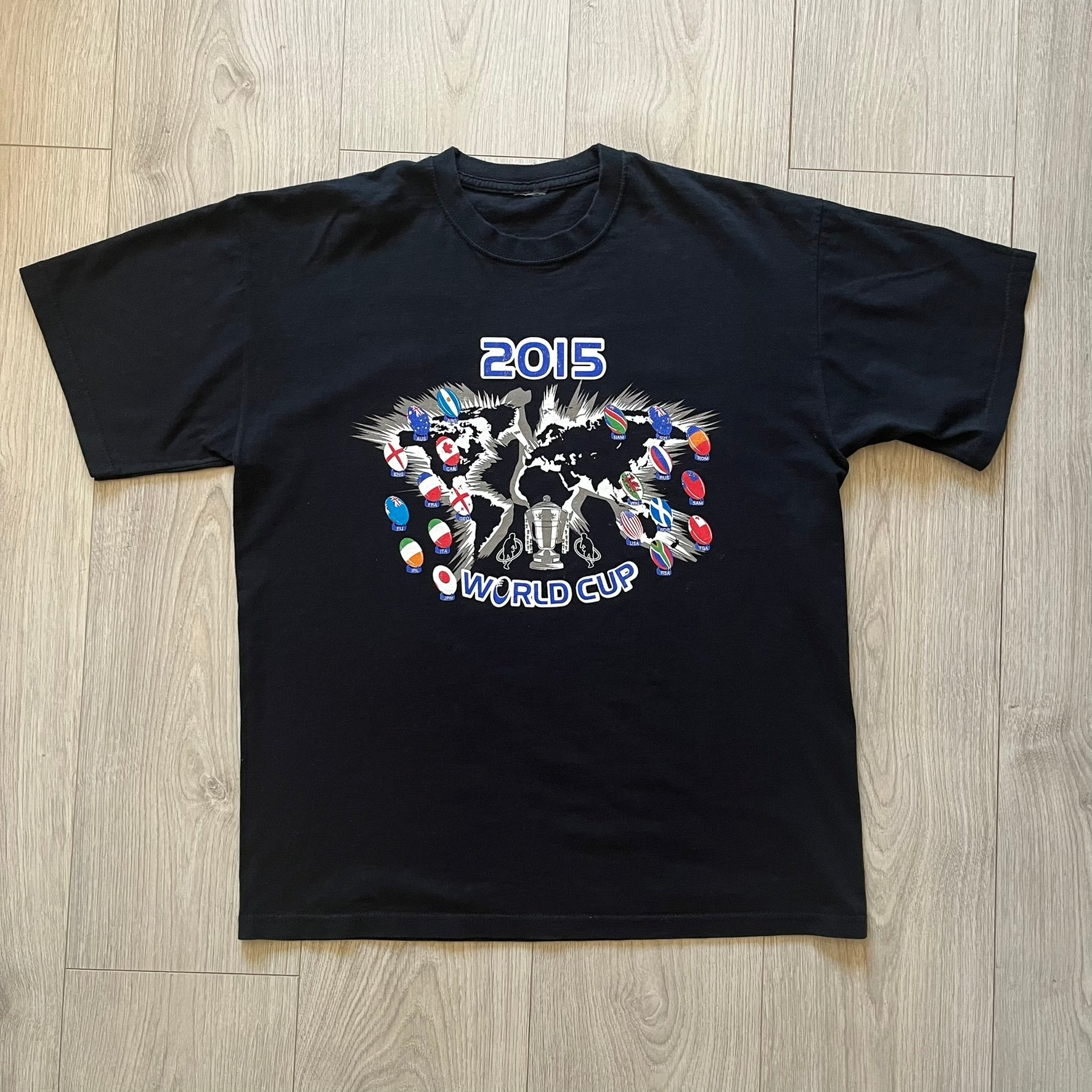 Rugby 2015 World Cup Tee – único13