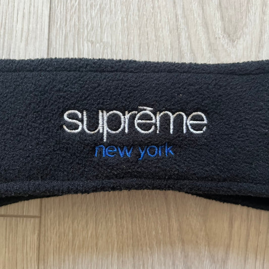 Supreme Polartec Black FW18 Headband