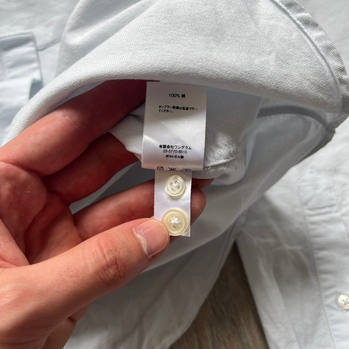 Supreme SS19 Oxford Shirt is a light blue button-up shirt from the Spring/Summer 2019 collection, released on February 21, 2019. It features a button-front closure, a standard collar, and a single chest pocket with a small Supreme tag attached to the side.