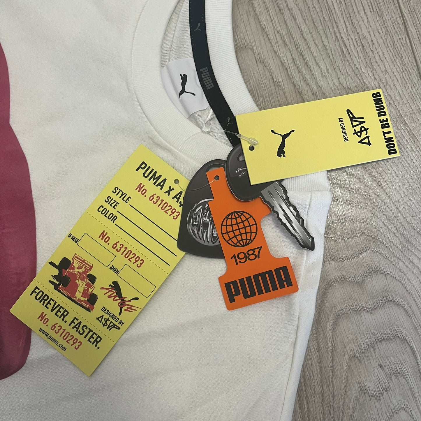 a$ap rocky x puma flacko smile tee