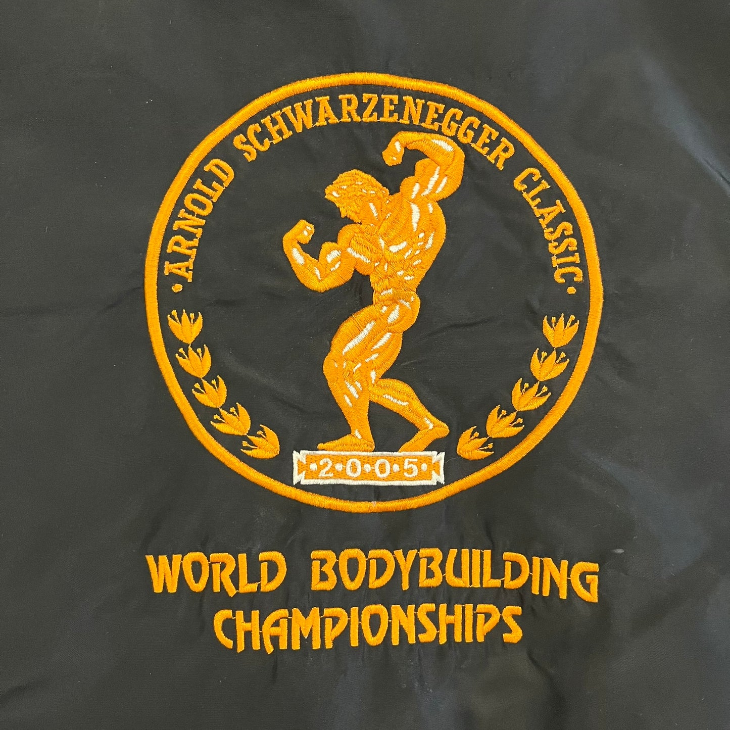 arnold schwarzenegger classic 2005 bomber jacket