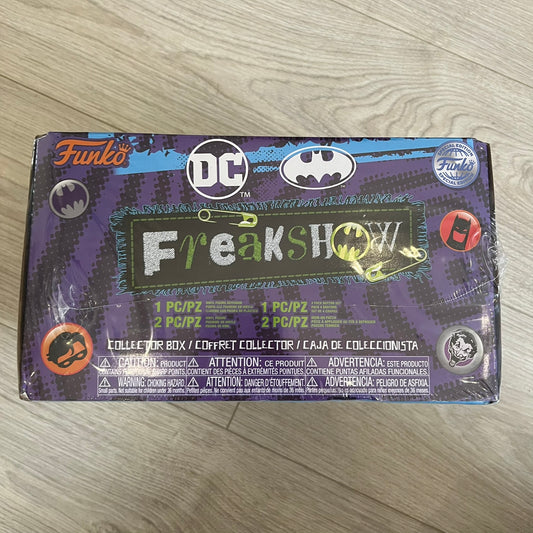 batman gotham freakshow funko pop collector box