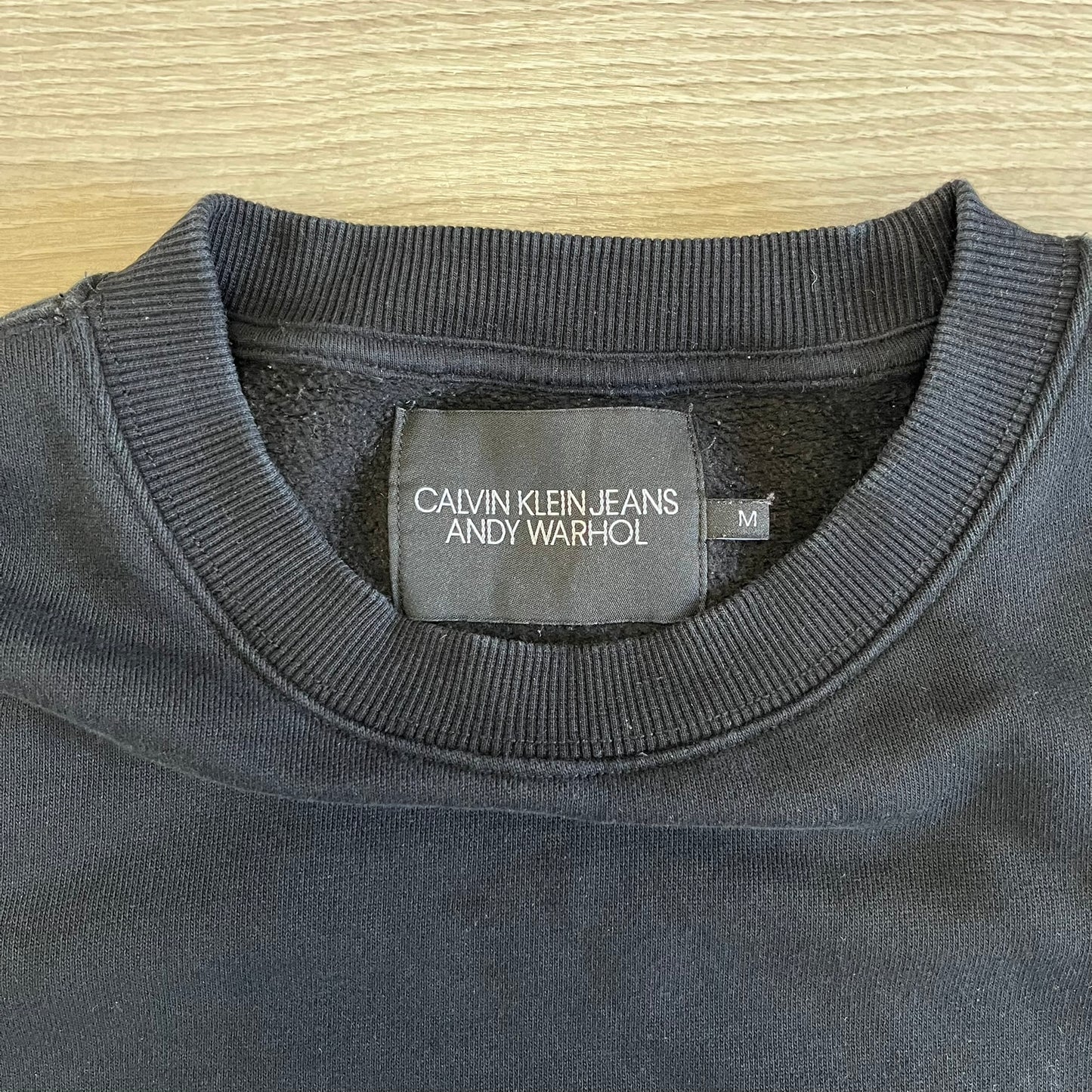 calvin klein x andy warhol crewneck