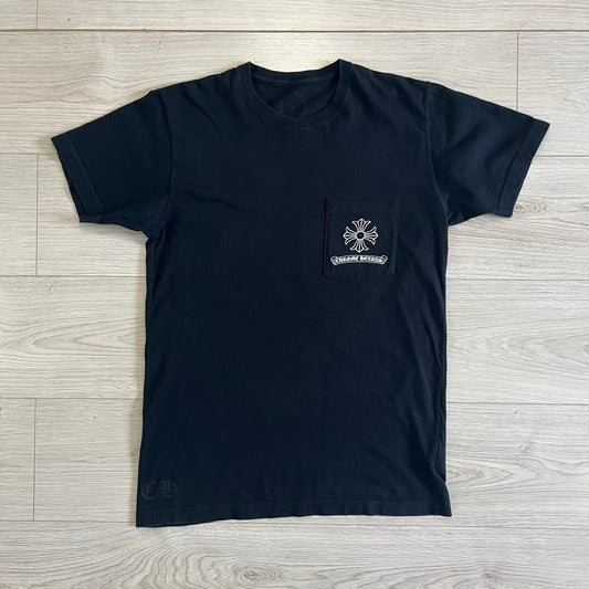 chrome hearts usa flag dagger tee