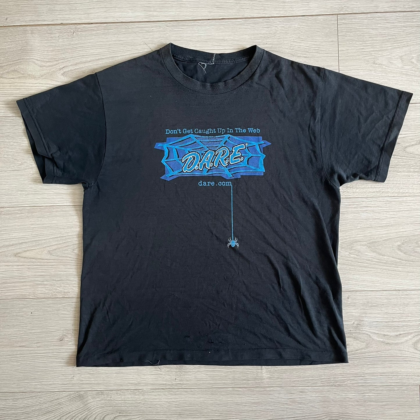 d.a.r.e blue web tee