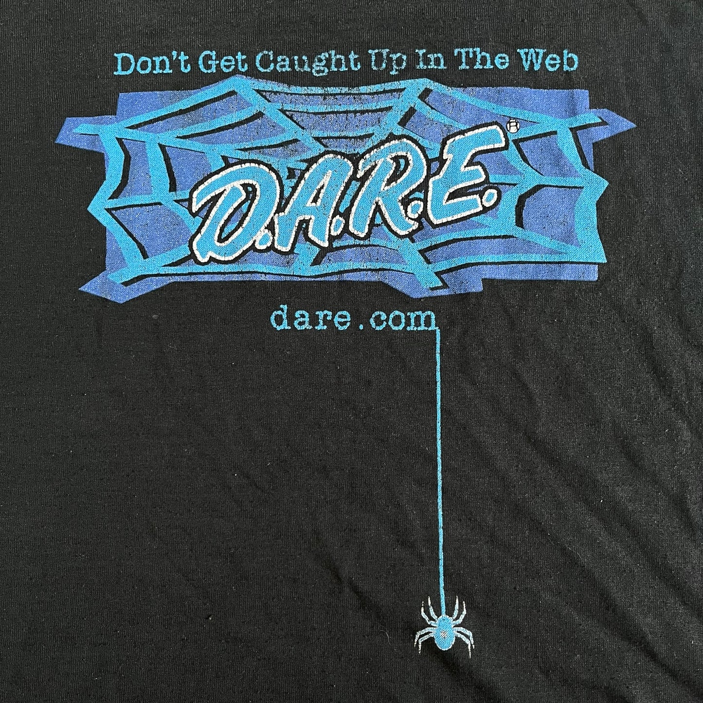 d.a.r.e blue web tee