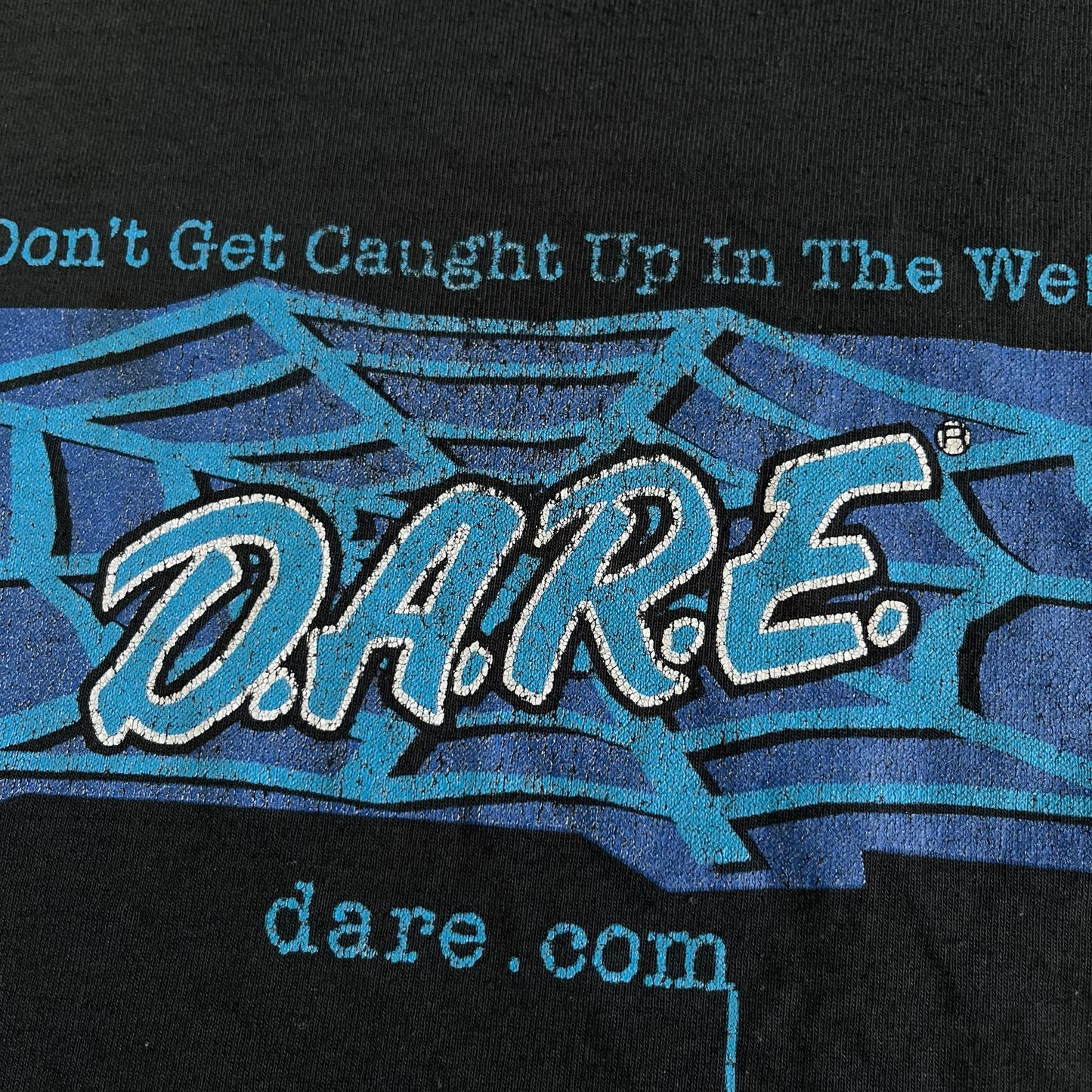 d.a.r.e blue web tee