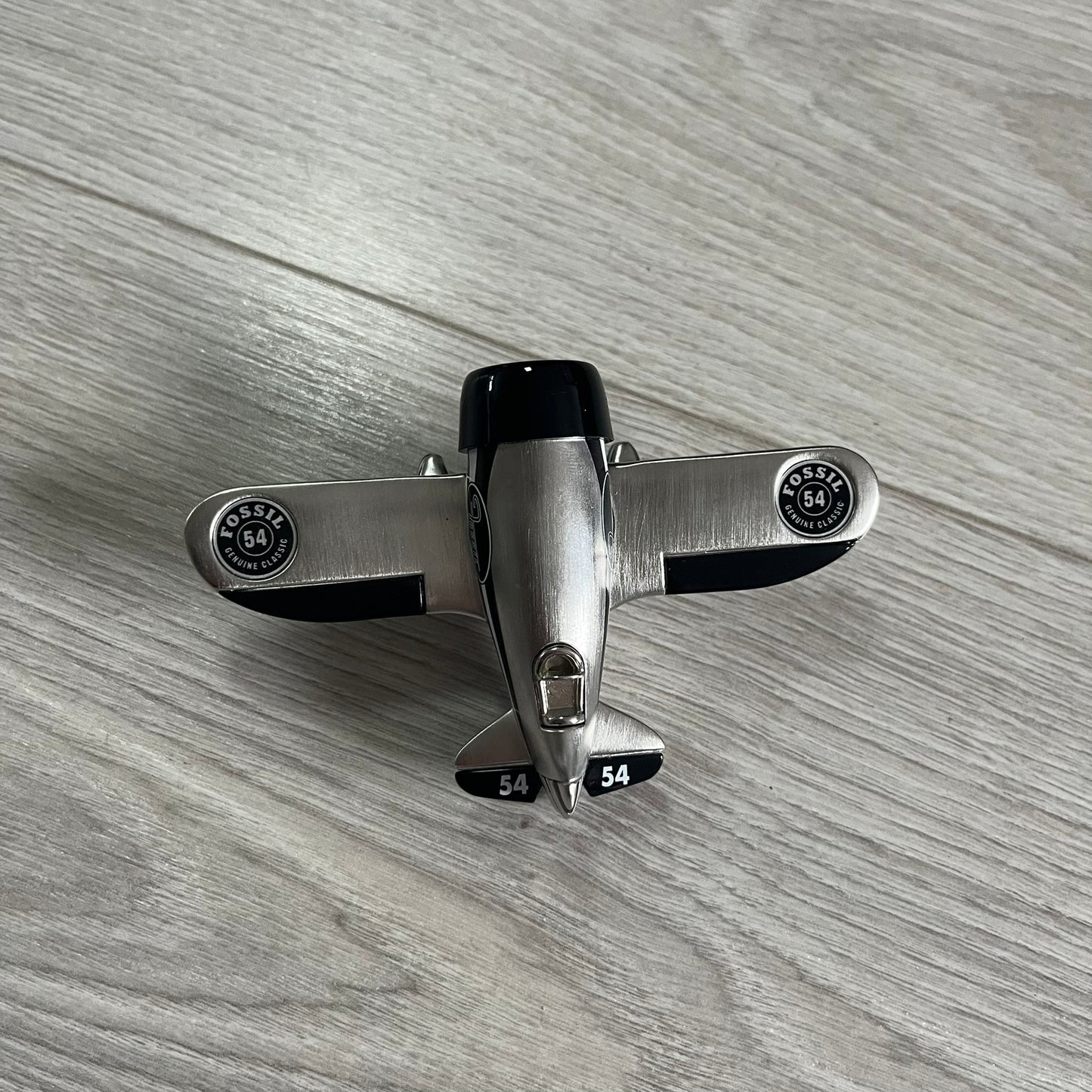 fossil limited edition airplane 54 clock
