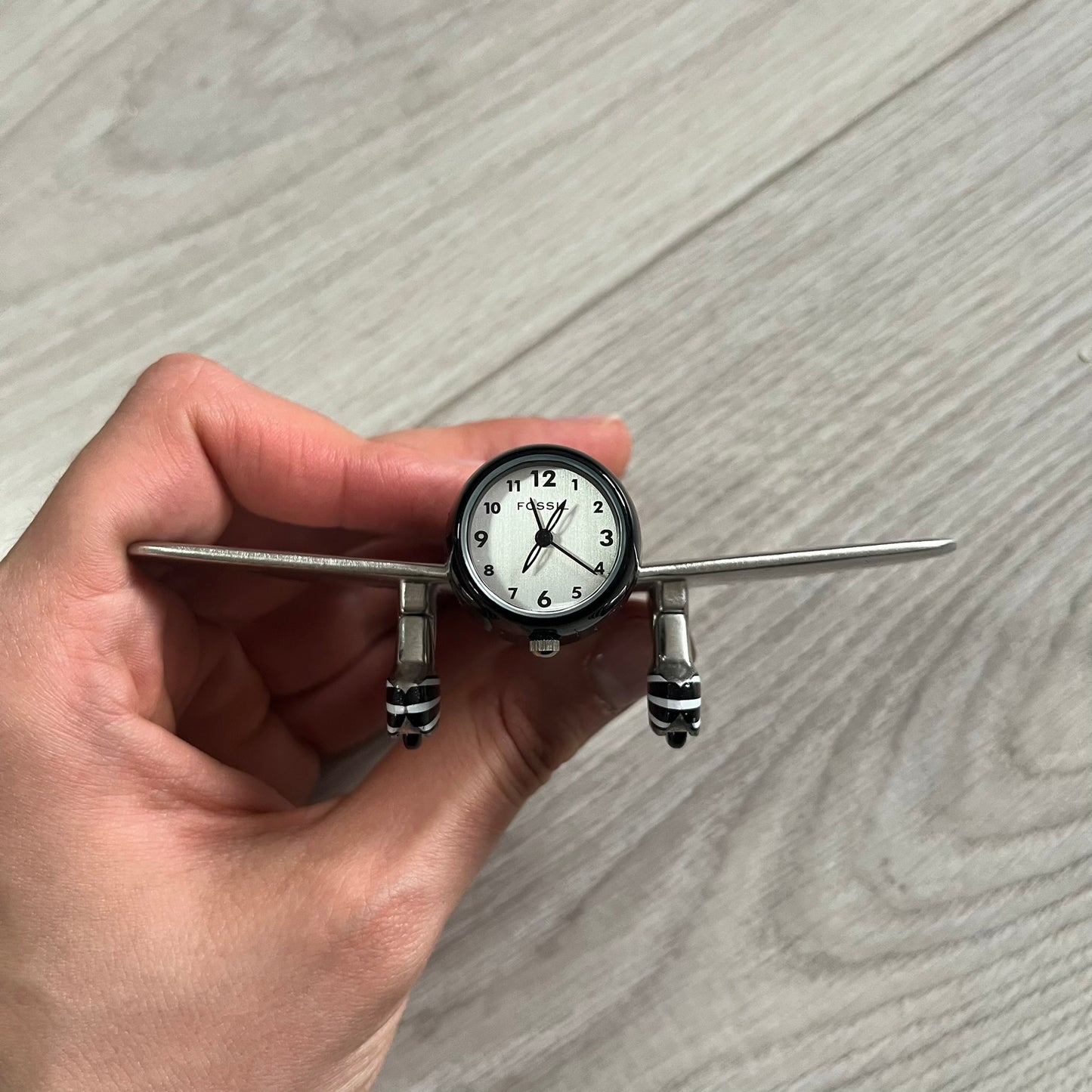 fossil limited edition airplane 54 clock