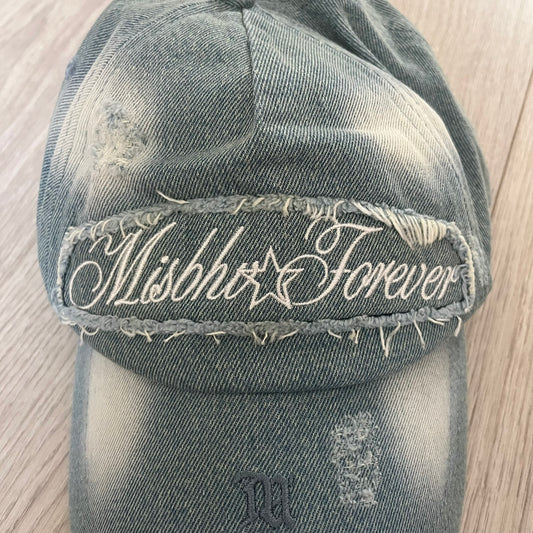 misbhv blue forever denim cap