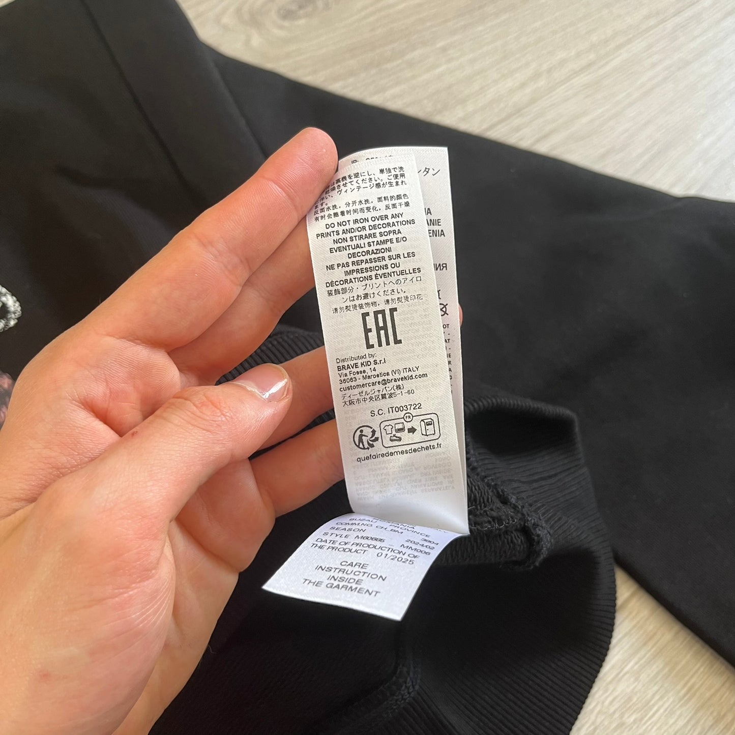 mm6 maison margiela cat sweatshirt