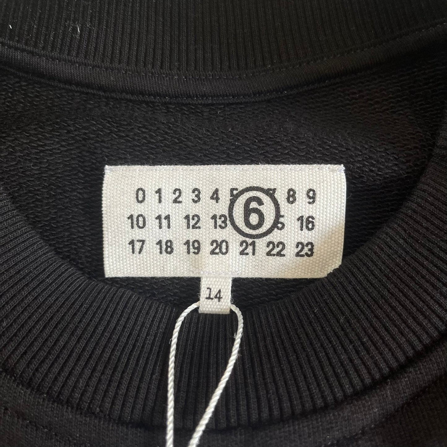 mm6 maison margiela cat sweatshirt