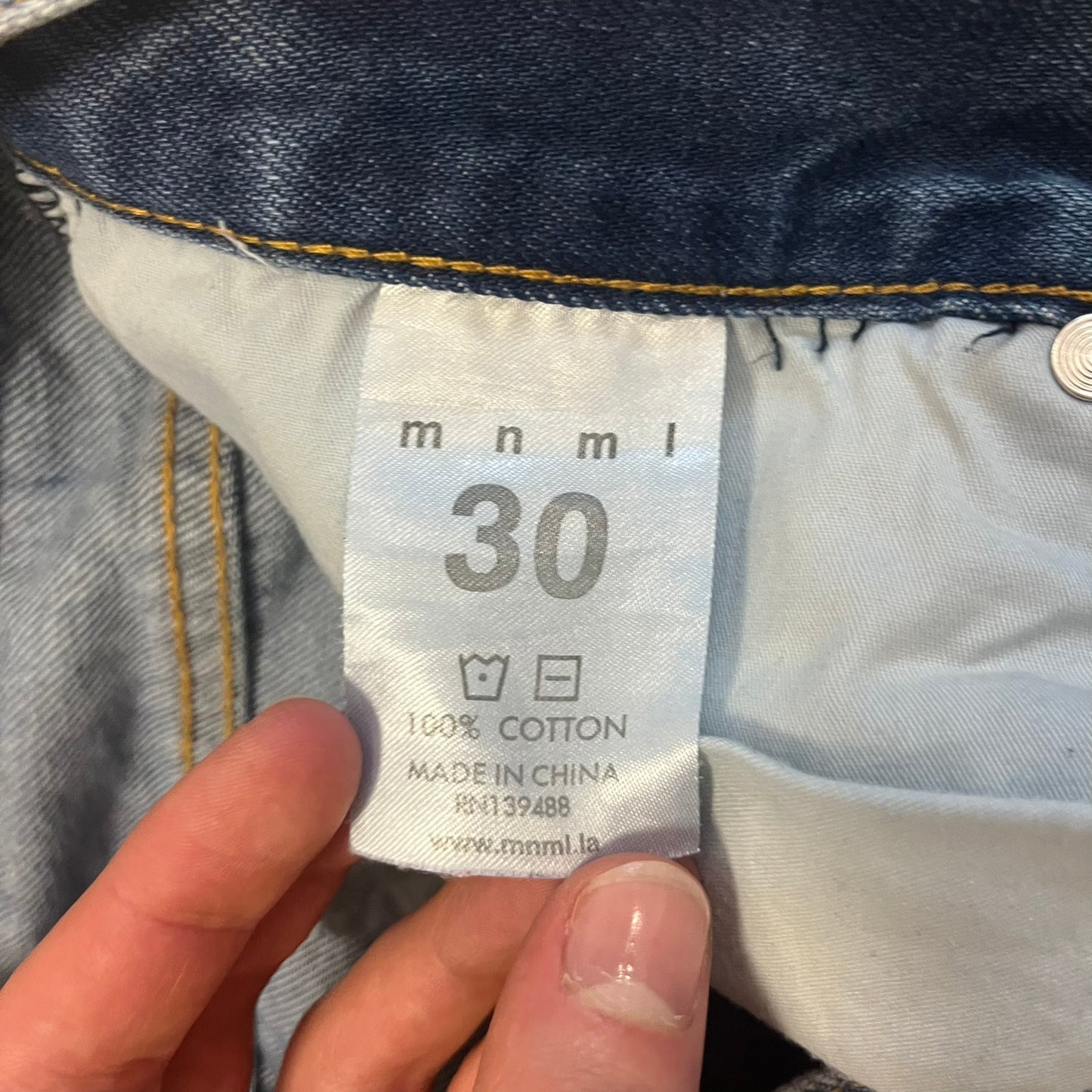 mnml slim jeans