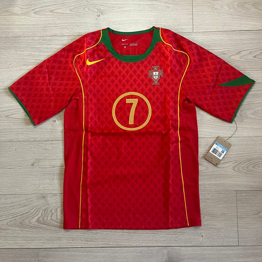 nike 2004 portugal re-issue figo 7 tee