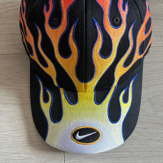 nike club cap structured og flame cap multicolor