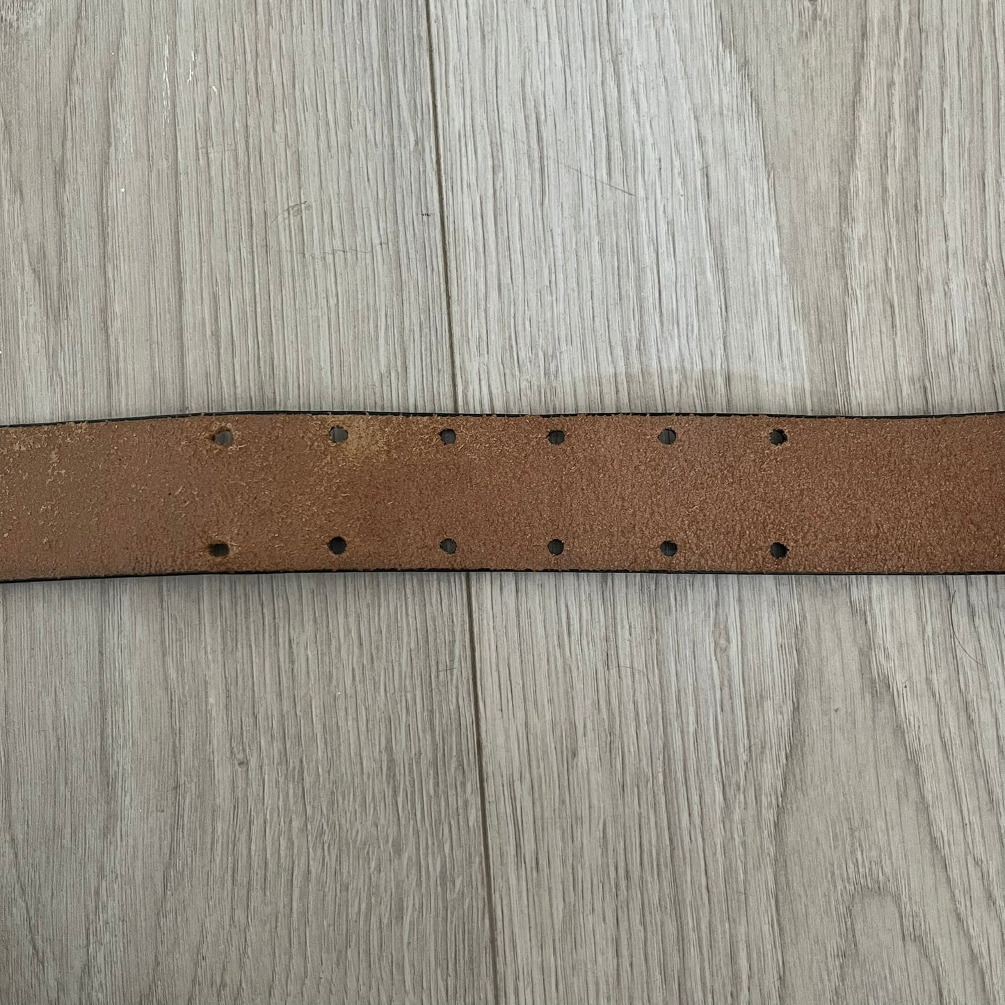 puma rhinestone leather belt