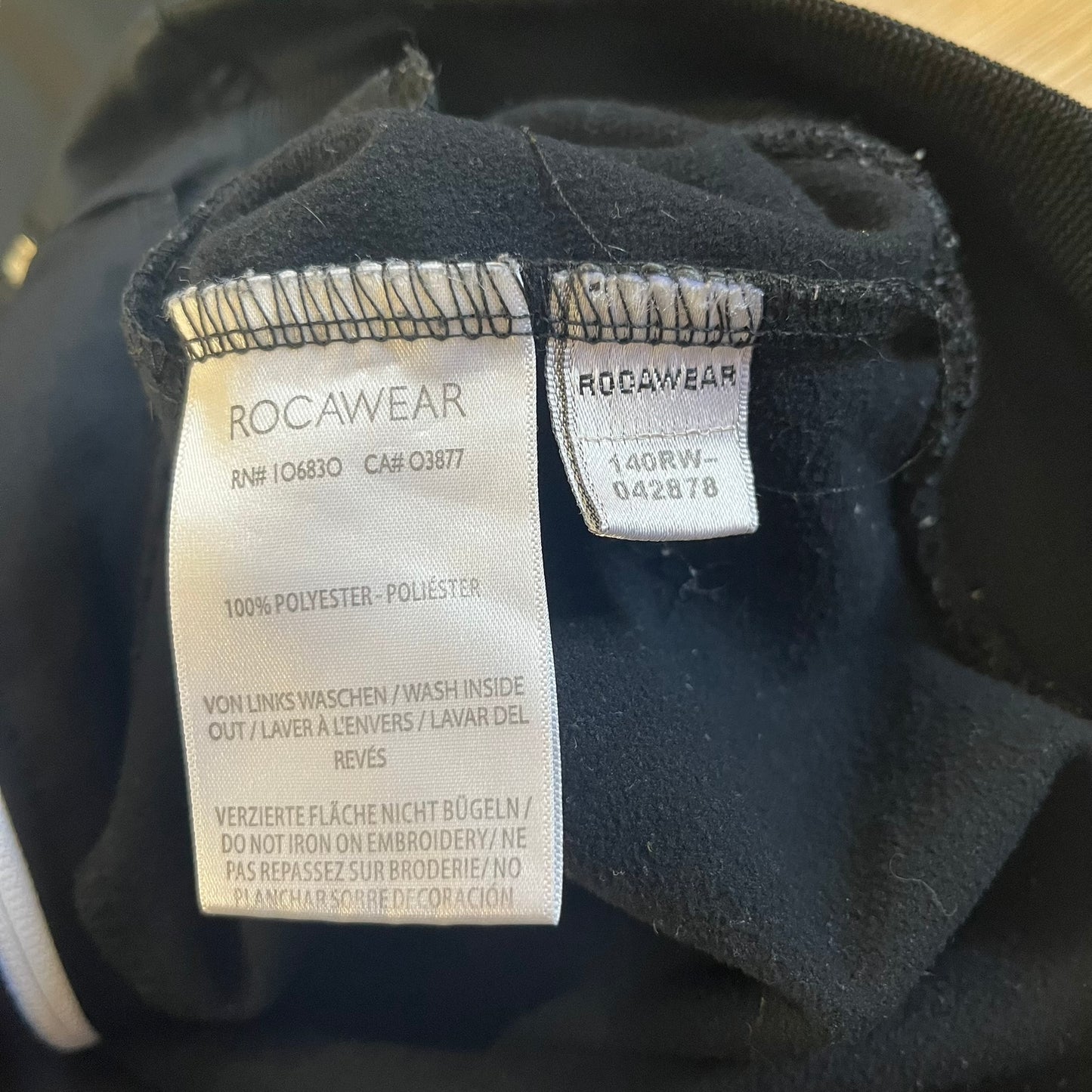 rocawear black/green track jacket