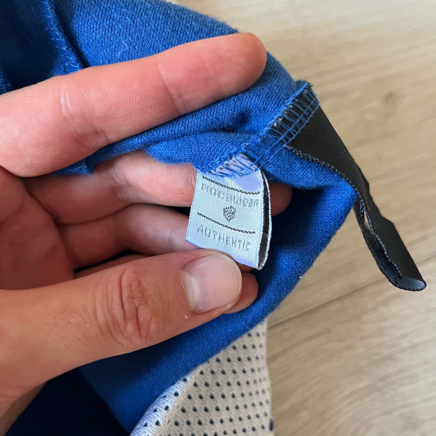 rocawear dotted blue track jacket