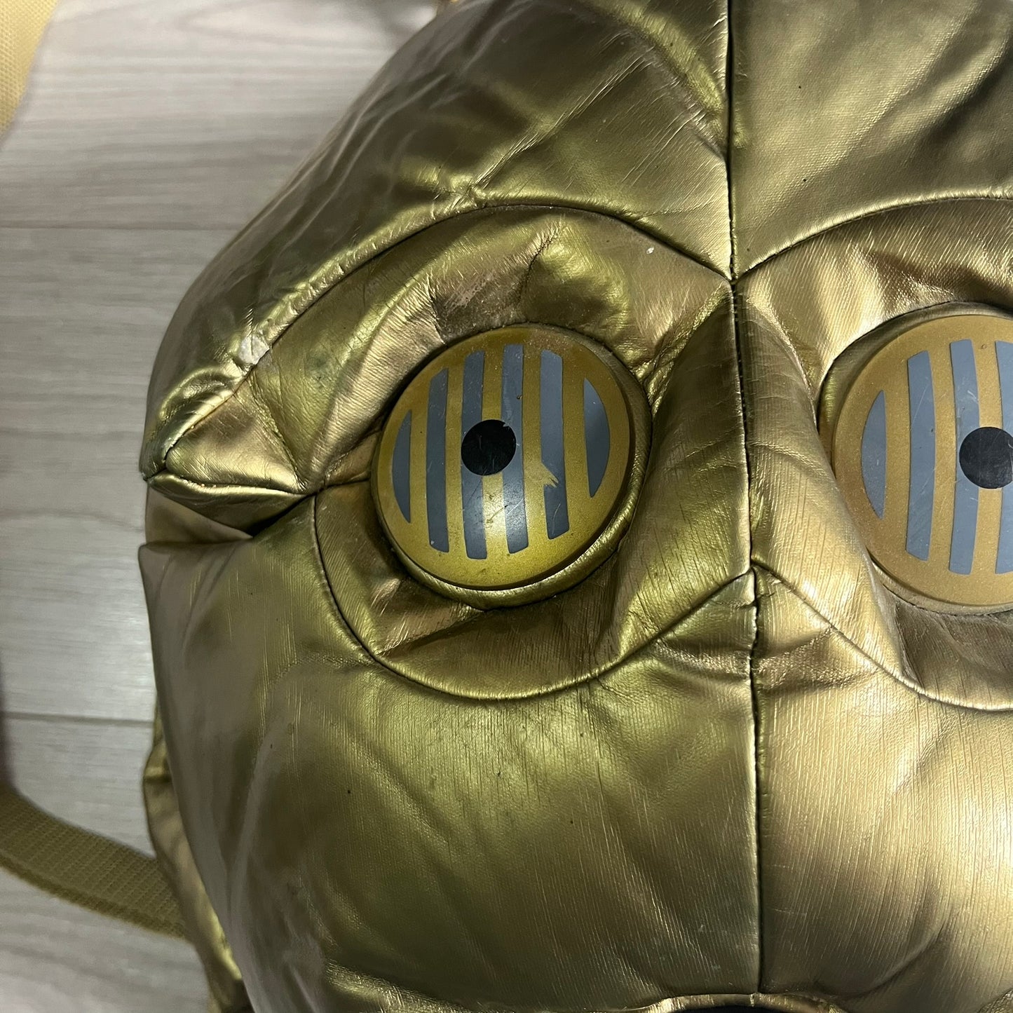 star wars 90's c-3po head backpack