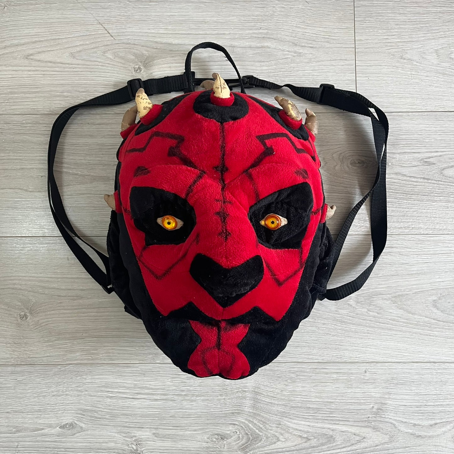 star wars 90's darth maul head backpack