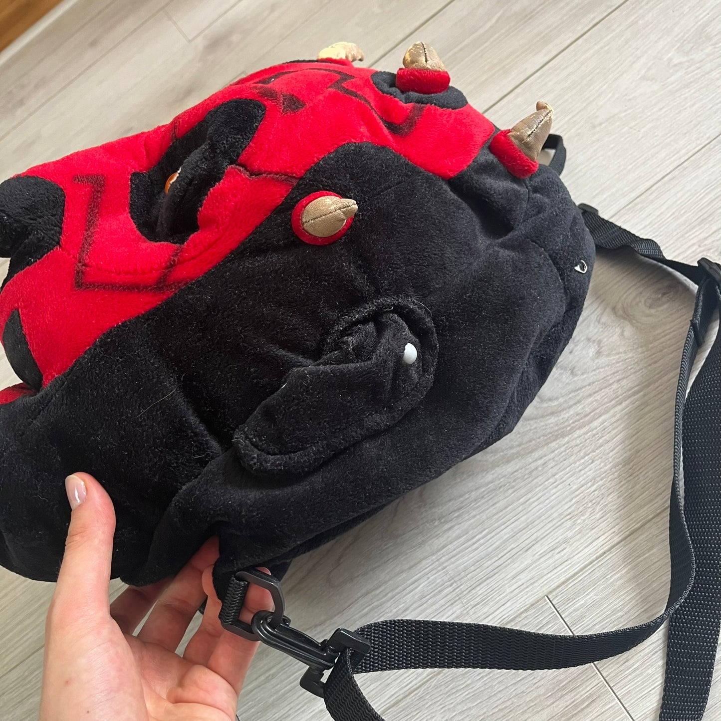 star wars 90's darth maul head backpack