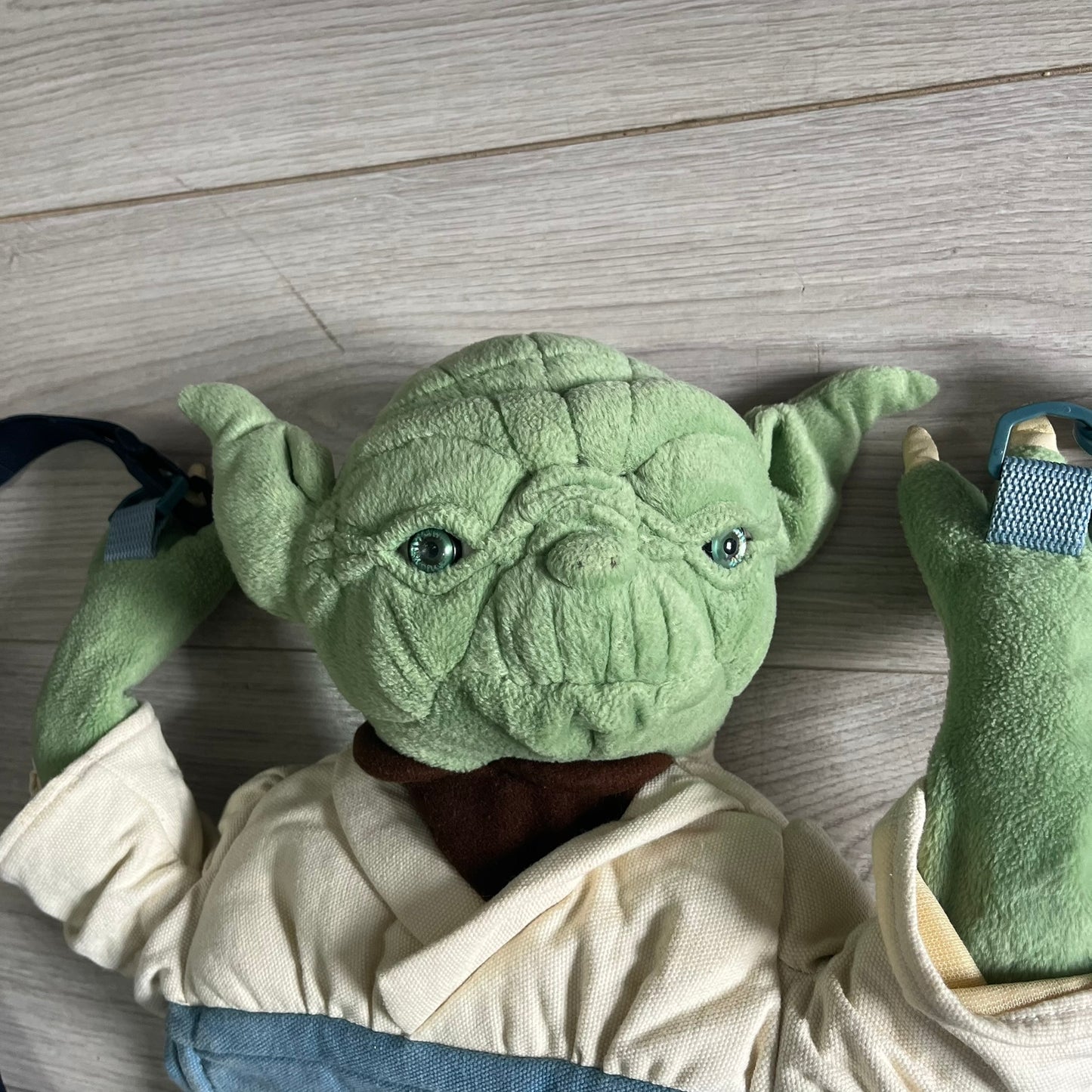 star wars 90's yoda smaller head backpack