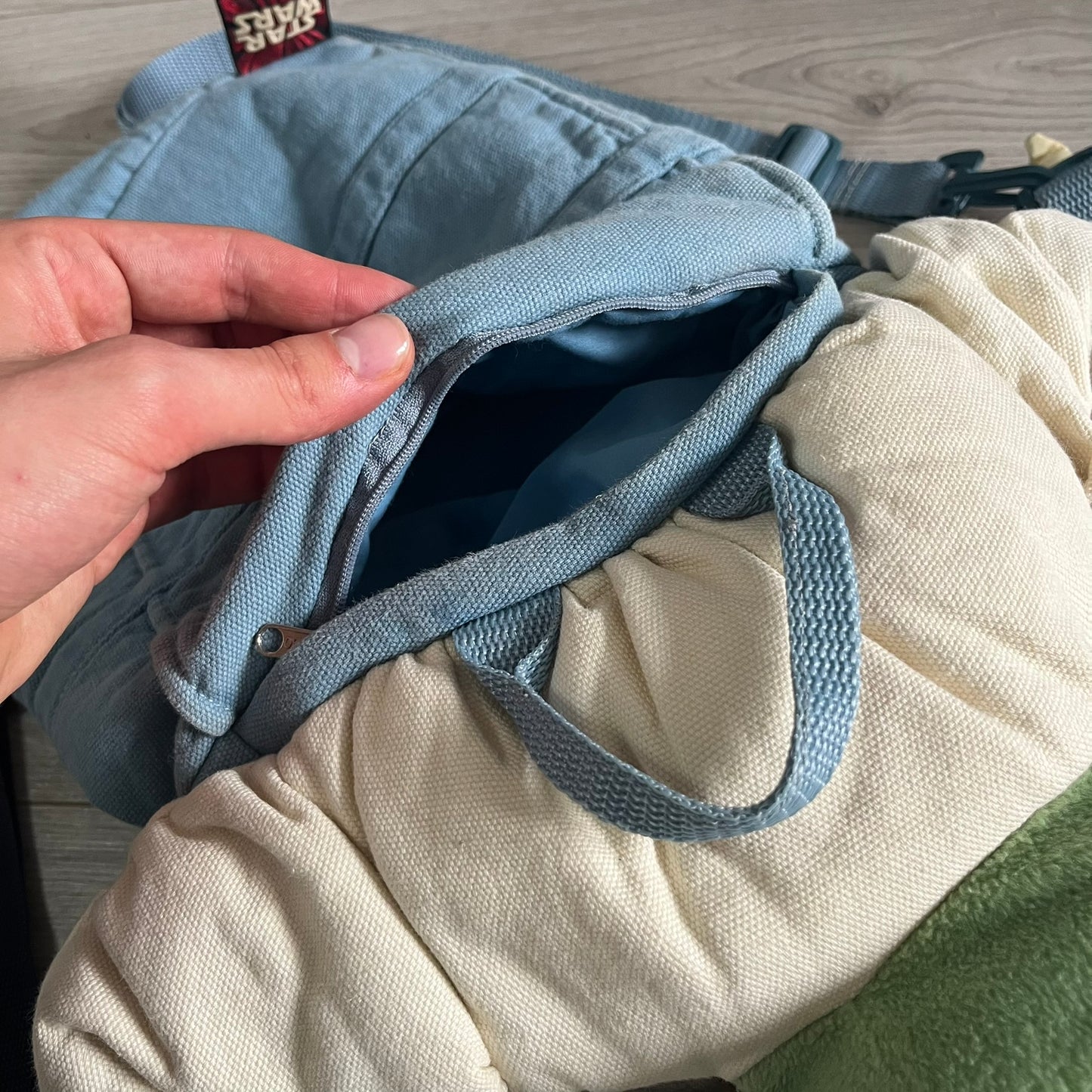 star wars 90's yoda smaller head backpack