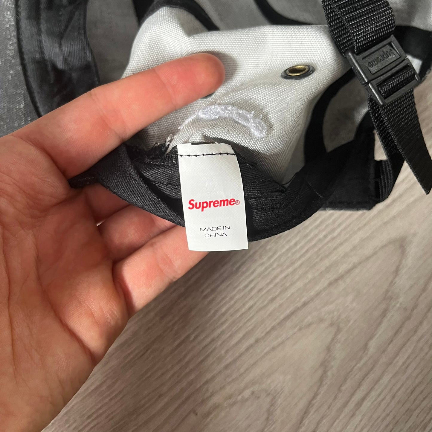 supreme washed cordura camp cap