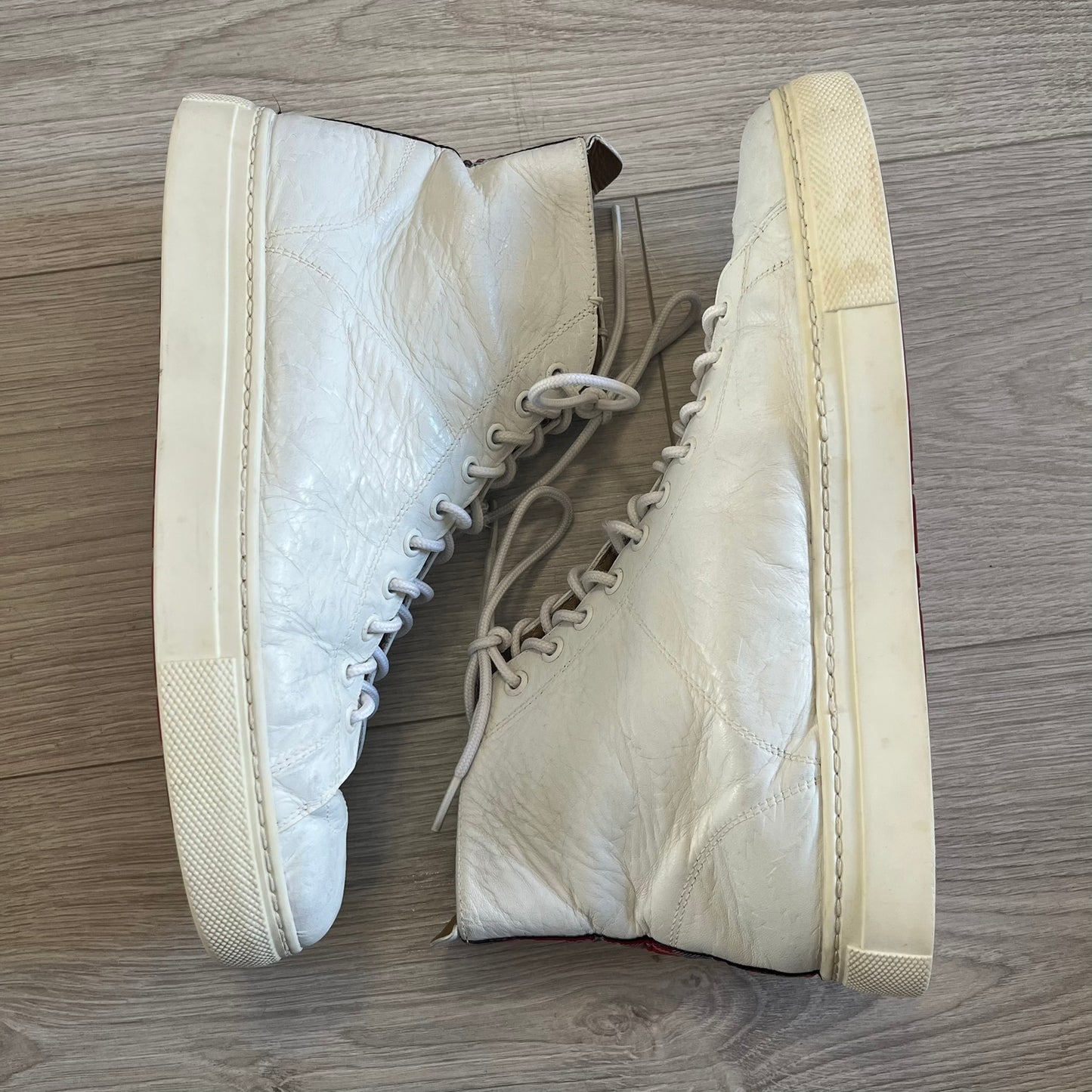 vivienne westwood leather high top sneakers